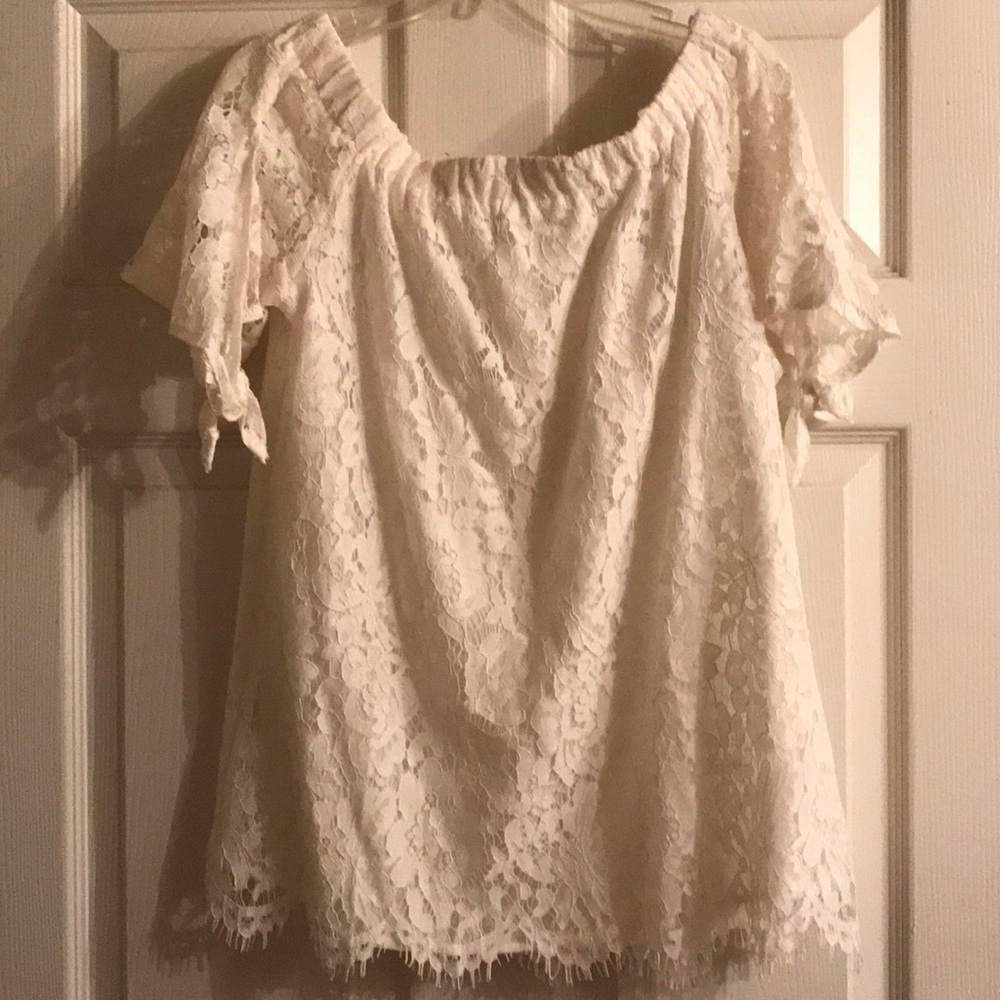 Lulus off the shoulder top